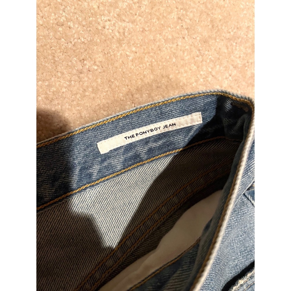 Citizens of Humanity Women's Ponyboy Low Slung Jean Relaxed‎ Distressed- Size 27 - Picture 8 of 14